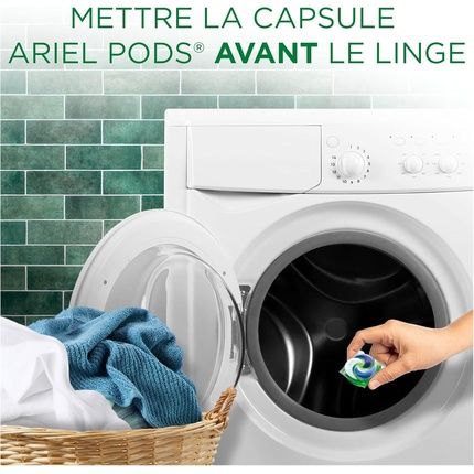 Ariel 3In1 Pods Liquid Laundry Detergent 65 Washes Original - Image 3