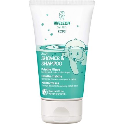 Weleda Bio Kids 2In1 Shower & Shampoo Fresh Mint 150Ml