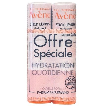 Avene Moisturizing Lip Balm Set - 2 X 4 Grams
