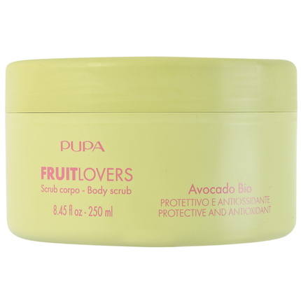 Pupa Fruit Lovers Scrub Body Avocado 250 Milliliters