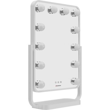 Humanas Hs-Hm01 Makeup Mirror With Led Lighting - White