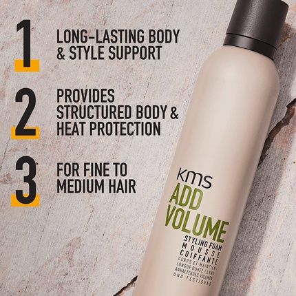 Kms Addvolume Styling Foam 300Ml - Image 3