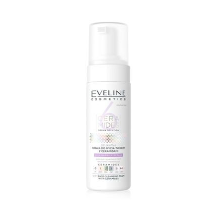 Eveline 6 Ceramides Cleansing Foam - Gentle And Effective Cleanser