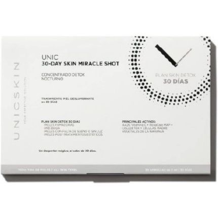 Unicskin Unic30-Day Skin Miracle Shot Pack Of 30 Ampoules For Face Care - Helps Fade Wrinkles And Fine Lines - Brightening And Whitening Action - Image 3