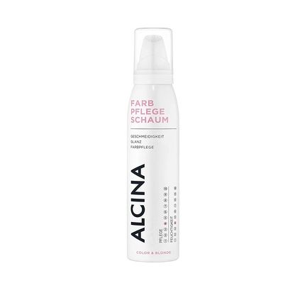 Alcina Color Care Foam 150Ml - Smoothness, Shine And Color Care For Colored Hair
