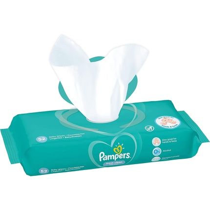 Pampers Fresh Clean Baby Wipes 52 Wipes - Image 3