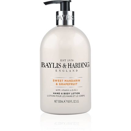 Baylis & Harding Sweet Mandarin & Grapefruit Hand Wash And Lotion Set - Vegan Friendly