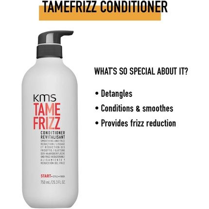 Kms Tamefrizz Shampoo For Normal To Dry Hair 750Ml