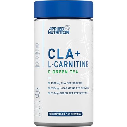 Applied Nutrition Cla L-Carnitine & Green Tea Fat Burner For Weight Loss