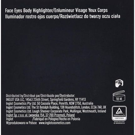 Inglot Medium Sparkler Face Eyes Body Highlighter 33 - Image 3
