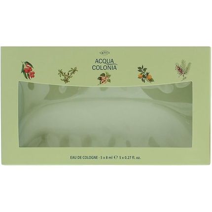 4711 Acqua Colonia Eau De Cologne Miniature Set Myrrh & Kumquat Pink