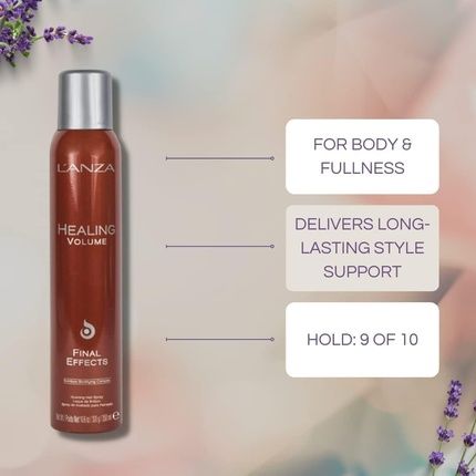 L'Anza Healing Volume Final Effects Hairspray With Strong Hold - Image 3