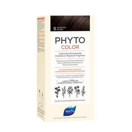 Phyto Hair Colour Phyto Color 5 Light Brown 180G