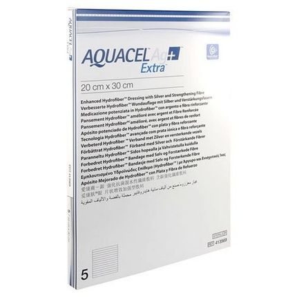 Convatec Aquacel Ag+ Extra Dressing 20Cm Width 30Cm Length - Pack Of 5