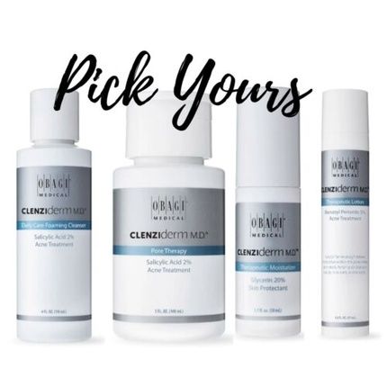 Obagi Clenziderm Md System Cleanser Pore Therapy Moisturizer Lotion - Image 4