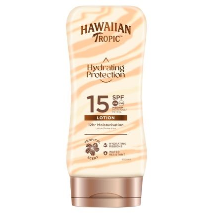 Hawaiian Tropic Hydrating Protection Sunscreen Lotion Spf 15 180Ml
