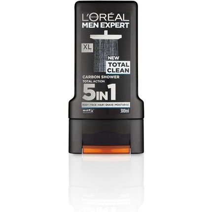 L'Oreal Paris Men Expert 5 In 1 Clean Shower Gel 300Ml