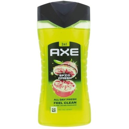 Axe Epic Fresh 3 In 1 Shower Gel 250Ml