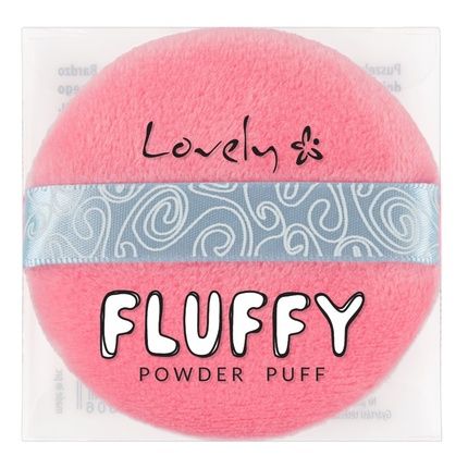 Lovely Fluffy Powder Puff For Powder Application Pink