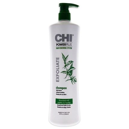 Chi Powerplus Scalp Renew System Exfoliate Shampoo 32 Fl Oz