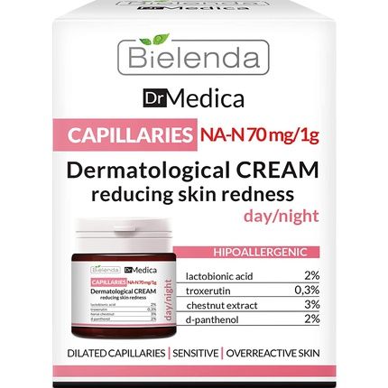 Bielenda Dr Medica - Reduces Skin Redness, Prevents The Formation Of New Veins