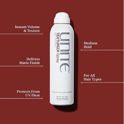 Unite Hair Texturiza Spray Dry Finishing Texturizer 7 Oz - Image 3