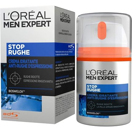 L'Oreal Paris Men Expert Wrinkle De-Crease Anti-Expression Wrinkles Moisturizing Cream 50Ml