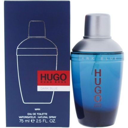 Hugo Boss Dark Blue Eau De Toilette Spray For Men 75Ml