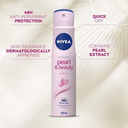 Nivea Pearl & Beauty Anti-Perspirant Deodorant Spray 250Ml