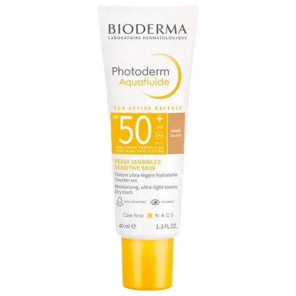 Bioderma Photoderm Aquafluide Spf 50 Tinted Sunscreen 40 Ml Golden