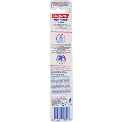 Colgate Premier Clean Medium Toothbrush - Image 3
