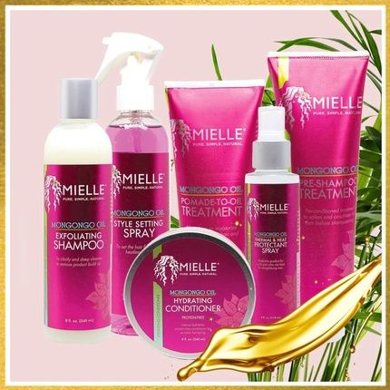 Mielle Organics Mongongo Oil Exfoliating Shampoo, Conditioner & Full Range