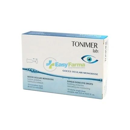 Tonimer Lab Eye Drops Monodose 15 Vials 0.5Ml