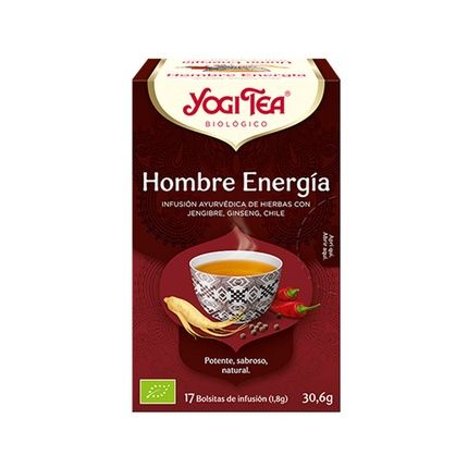 Yogi Tea Man Energy 17 Organic Tea Bags