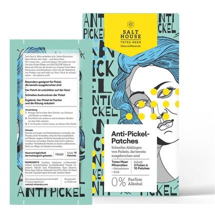 Salthouse Natural Minerals Anti-Pimple Patches With Salicylic Acid 30 Pieces - Image 3