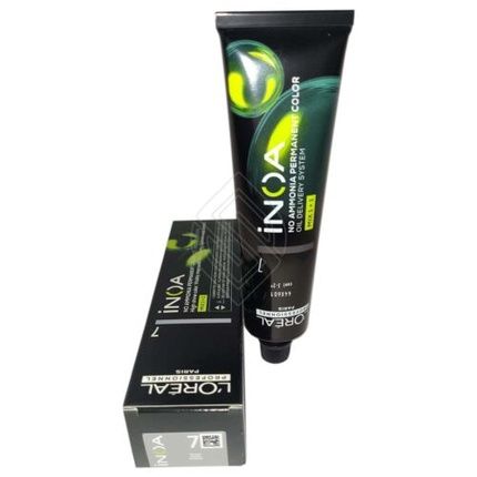 Loreal Inoa #7 Blonde No Ammonia Permanent Hair Color Original 7/7N