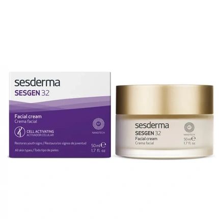 Sesderma Sesgen 32 Cell Activating Cream 50Ml Regenerating Cream For Dry Skin