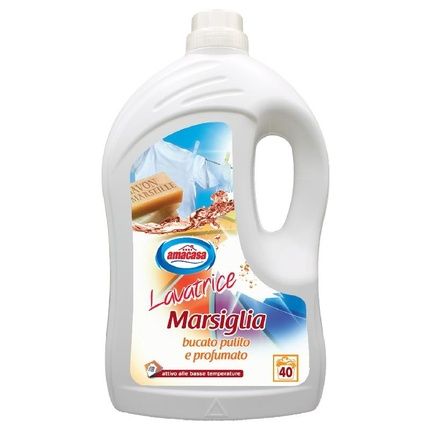 Amacasa Liquid Laundry Detergent 40 Mis Marsiglia