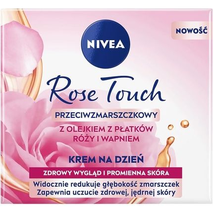 Nivea Rose Touch Anti-Wrinkle Day Face Cream 50Ml
