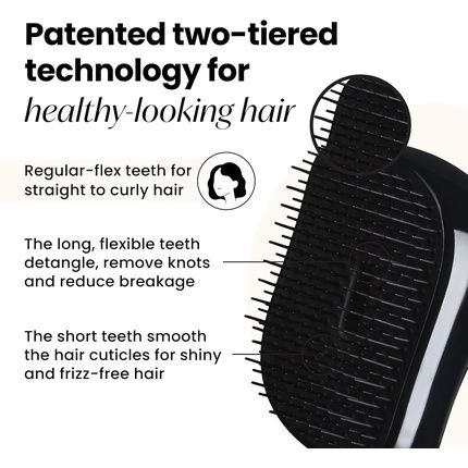 Tangle Teezer The Compact Styler Detangling Hairbrush Travel-Friendly