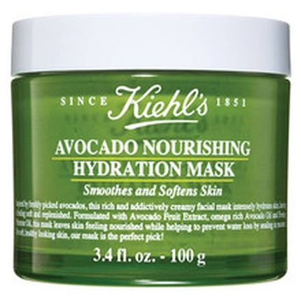 Kiehl'S Avocado Nourishing Hydration Mask Nourishing And Moisturizing Mask With Avocado