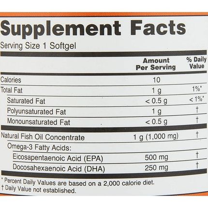 Now Foods Ultra Omega-3 500/250 Mg Ec - Image 3