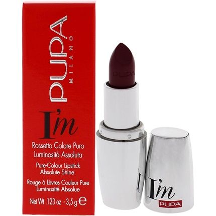 Pupa Milano I Am Pure-Colour Lipstick 422 Fancy Violet For Women 0.123 Oz