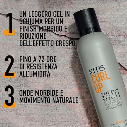 Kms Curlup Wave Foam 200Ml - Image 3
