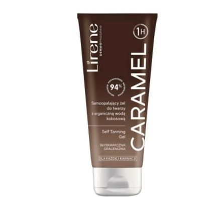 Lirene Perfect Tan Self-Tanning Face Gel Caramel 75Ml