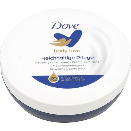 Dove Nourishing Body Cream Rich Nourishment 150Ml In Tin