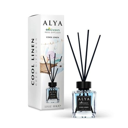 Alya Room Freshener Cool Linen Reed Diffuser - 100Ml