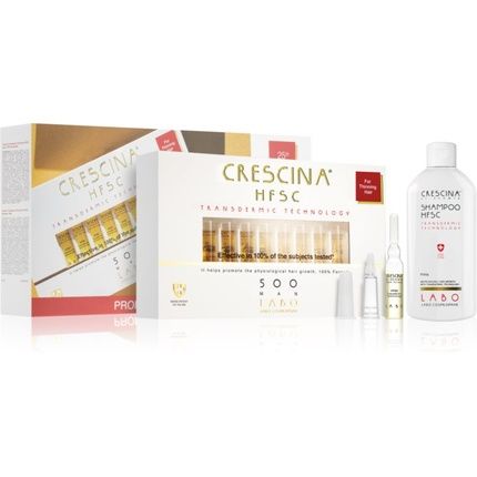 Crescina Transdermic 500 Re-Growth Set 500 For Men - Hair Loss Products