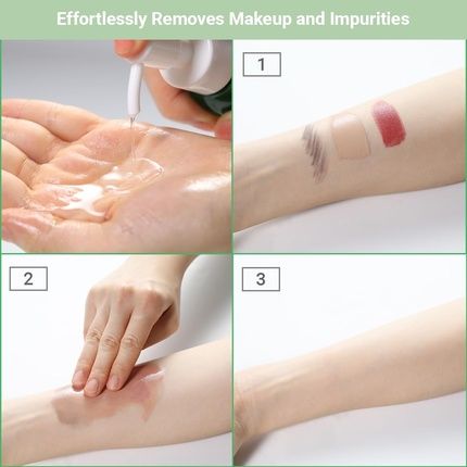 Tenzero Relief Cica Cleansing Oil 5.07 Fl Oz 150Ml - Hydrating Daily Makeup Remover - Image 3