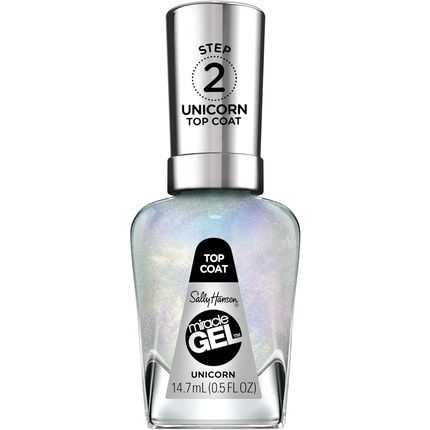 Sally Hansen Miracle Gel Nail Polish Unicorn Top Coat 0.5 Fl Oz